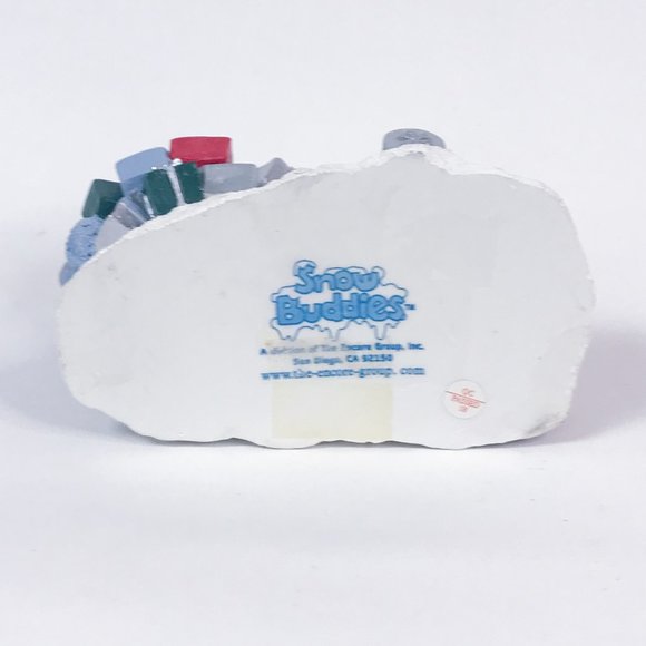 Snowbuddies Vintage Figurine Snowman and Santa - Picture 8 of 8